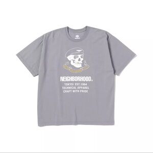NWT HARLEY DAVIDSON x NEIGHBORHOOD GREY TEE SZ XXL